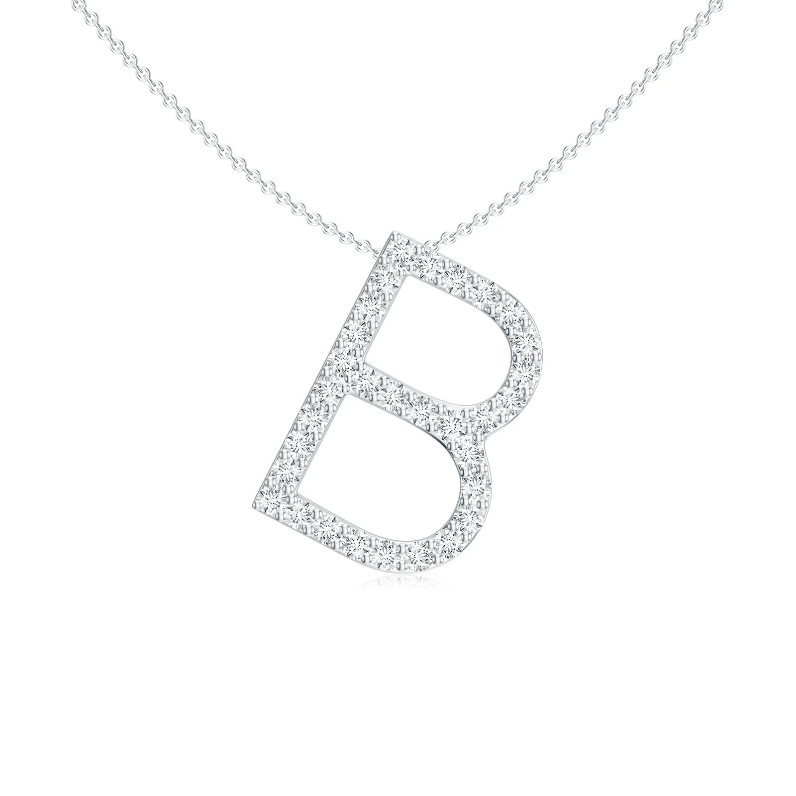 18K White Gold Vermeil