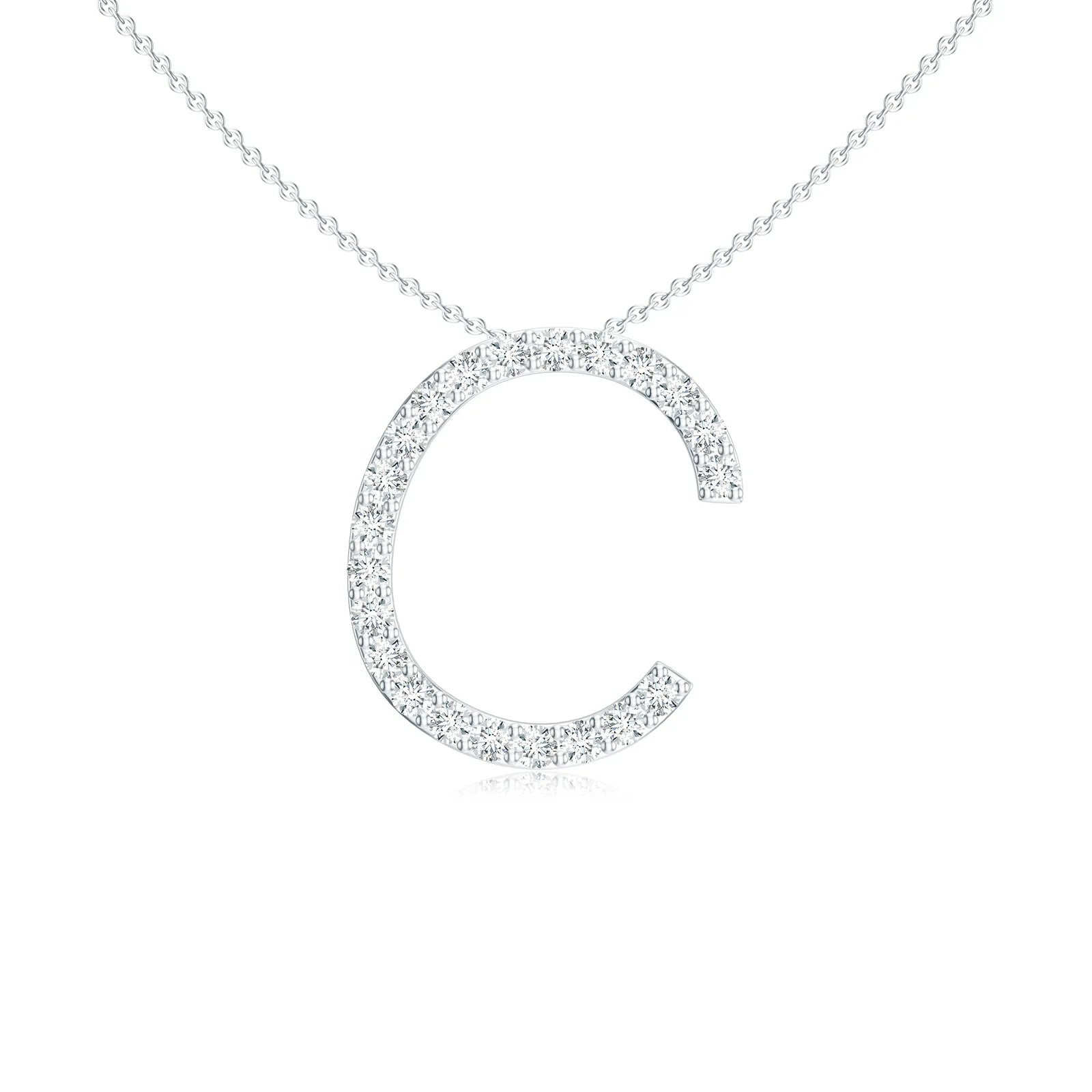 18K White Gold Vermeil