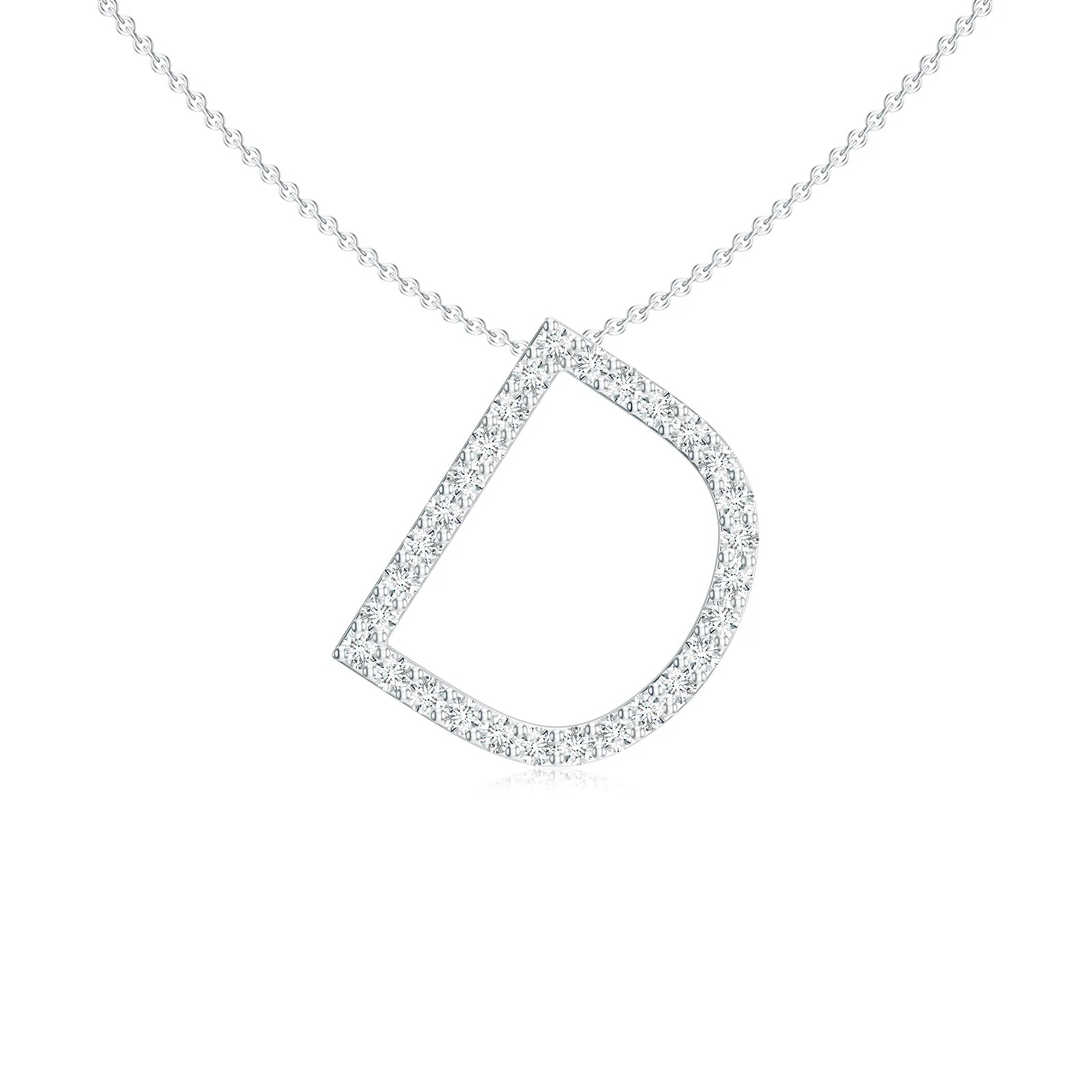 18K White Gold Vermeil