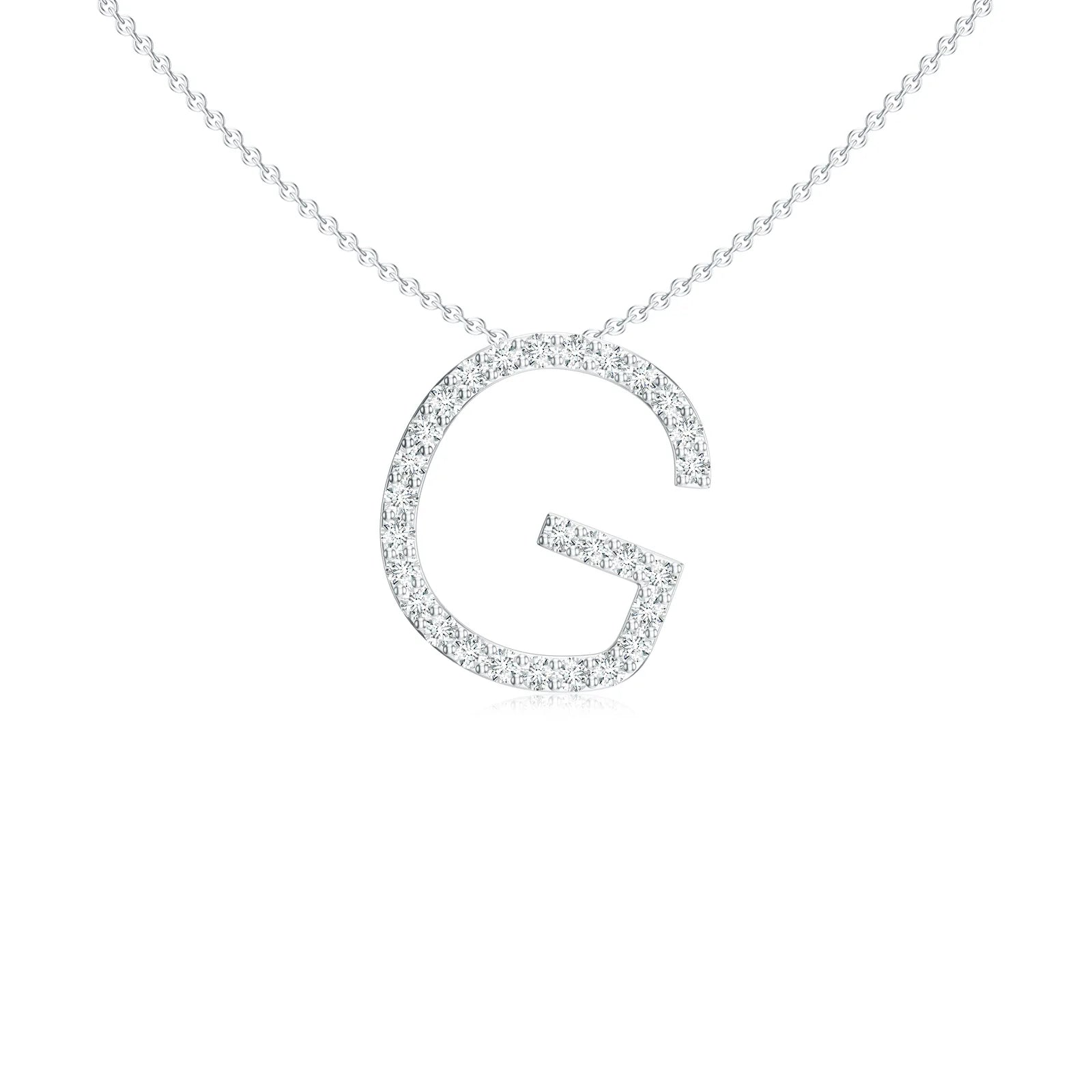 18K White Gold Vermeil