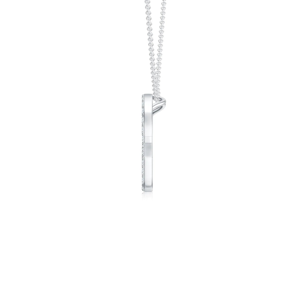 18K White Gold Vermeil