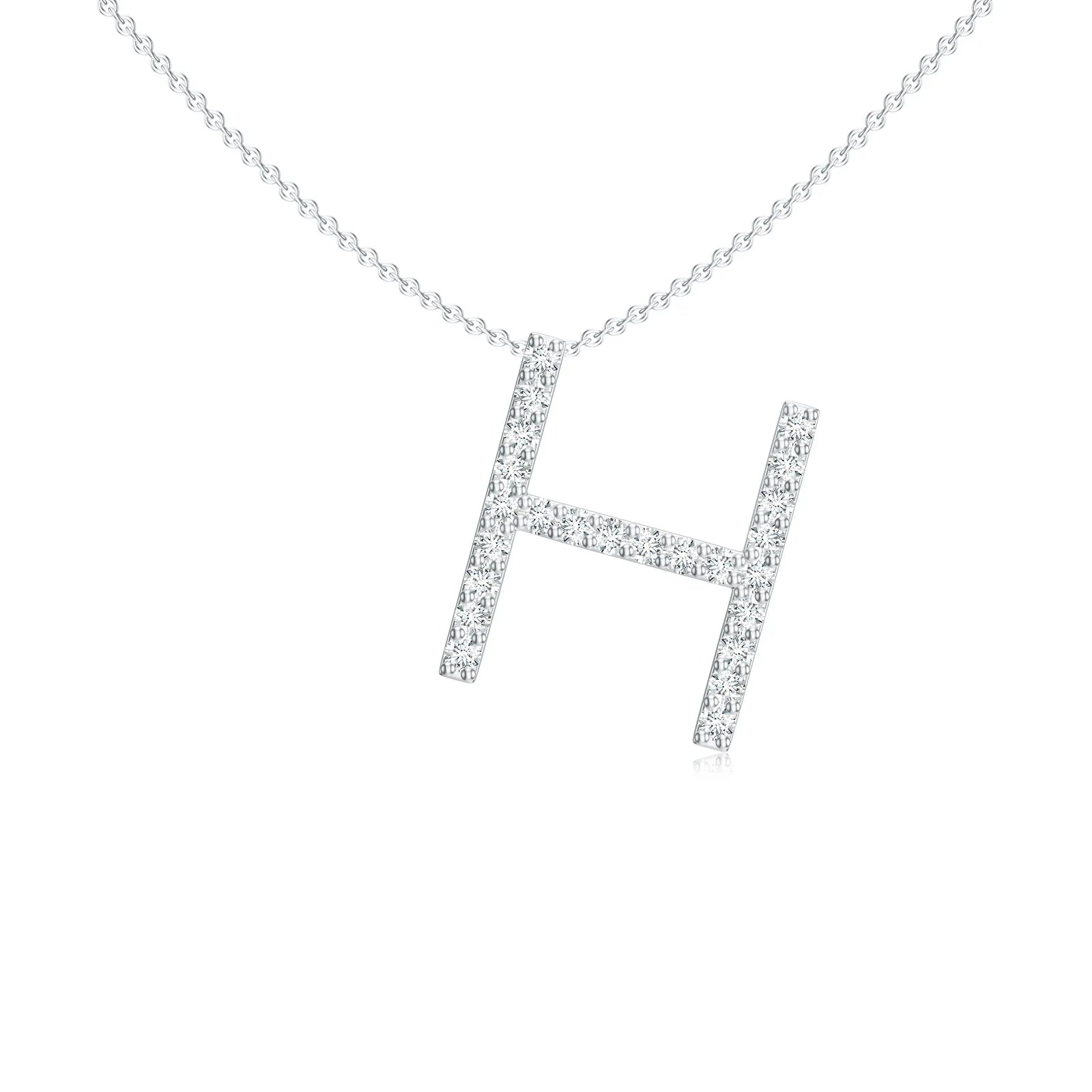 18K White Gold Vermeil