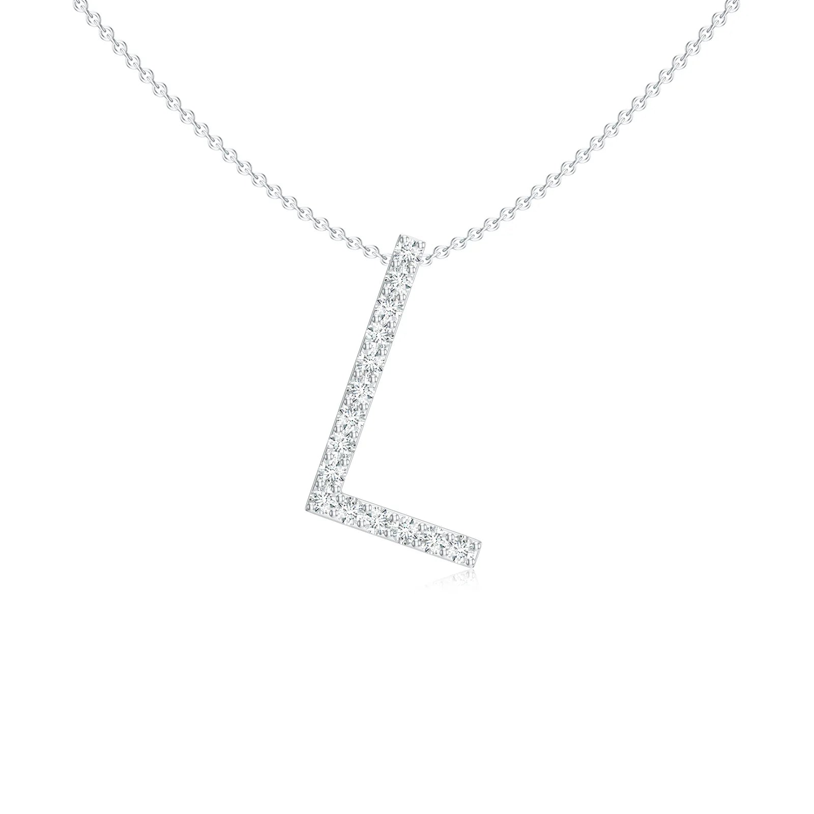 18K White Gold Vermeil