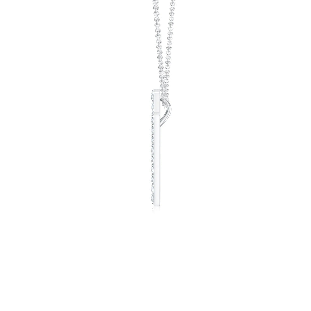 18K White Gold Vermeil