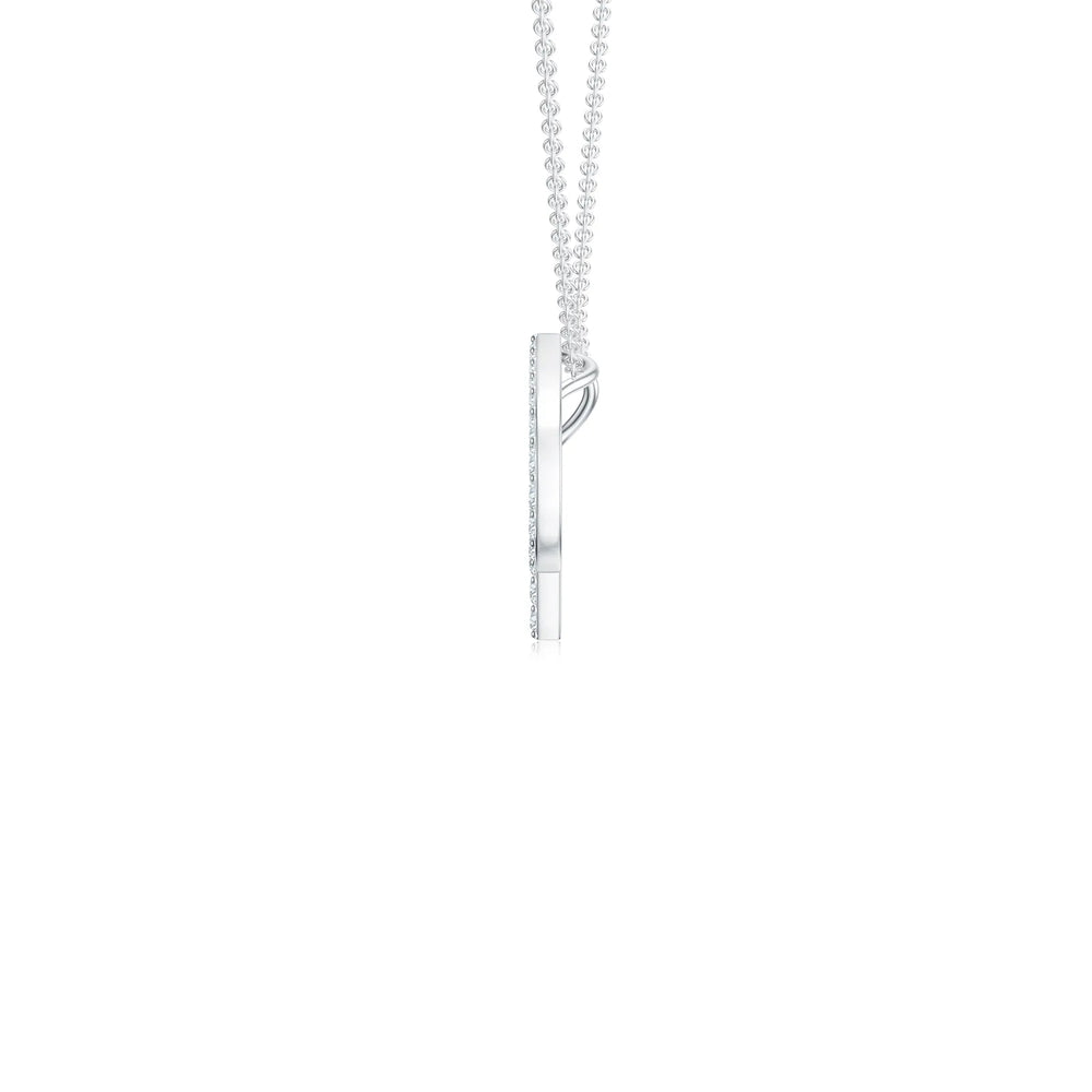 18K White Gold Vermeil