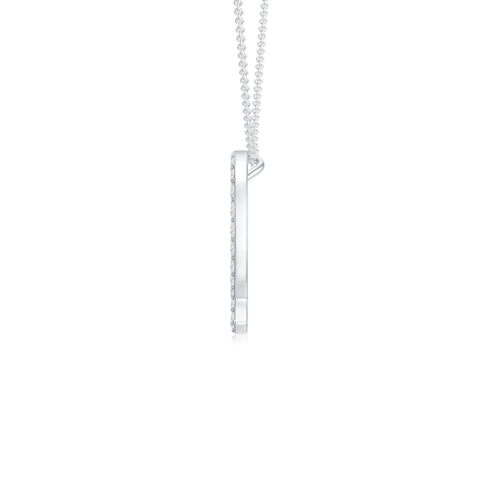 18K White Gold Vermeil