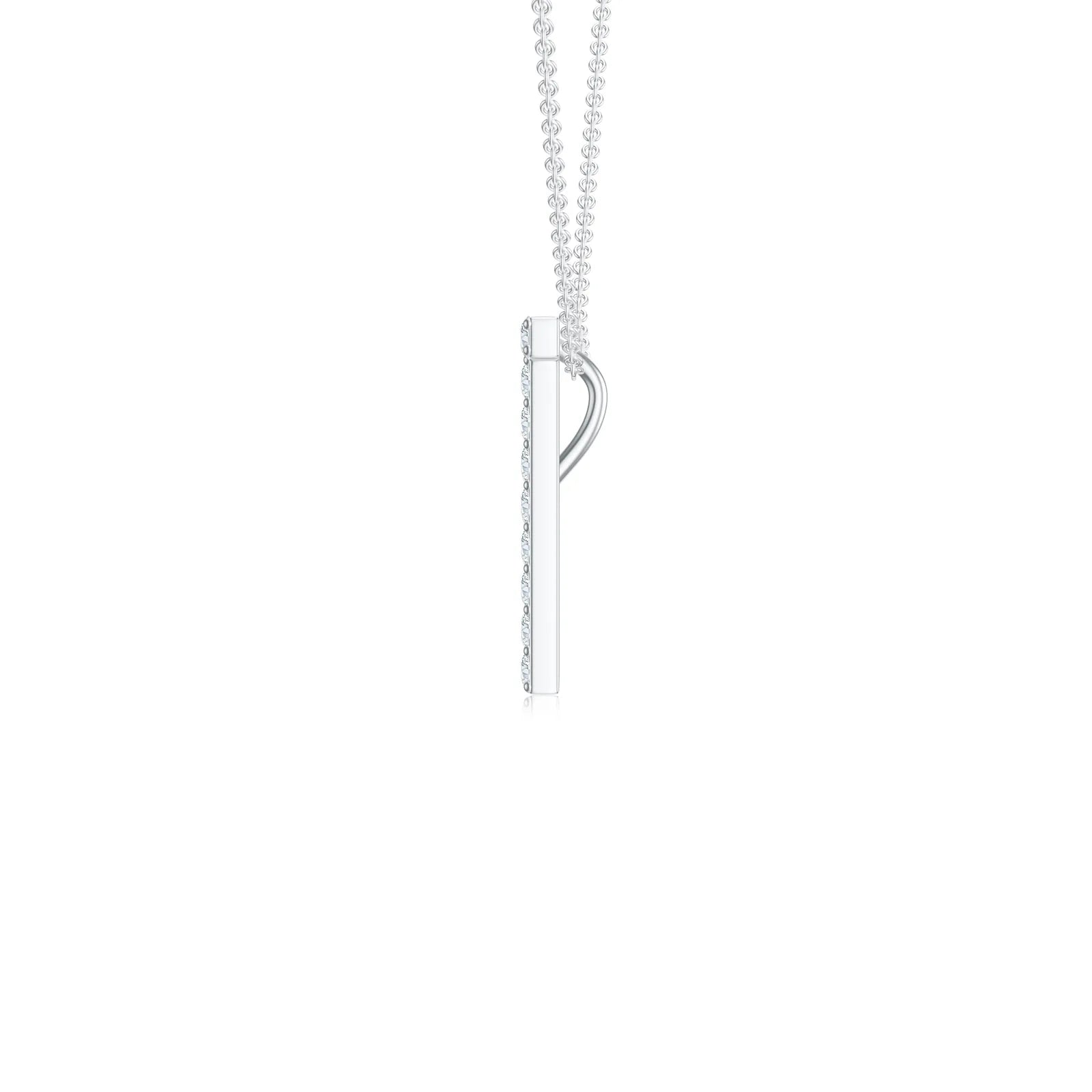 18K White Gold Vermeil