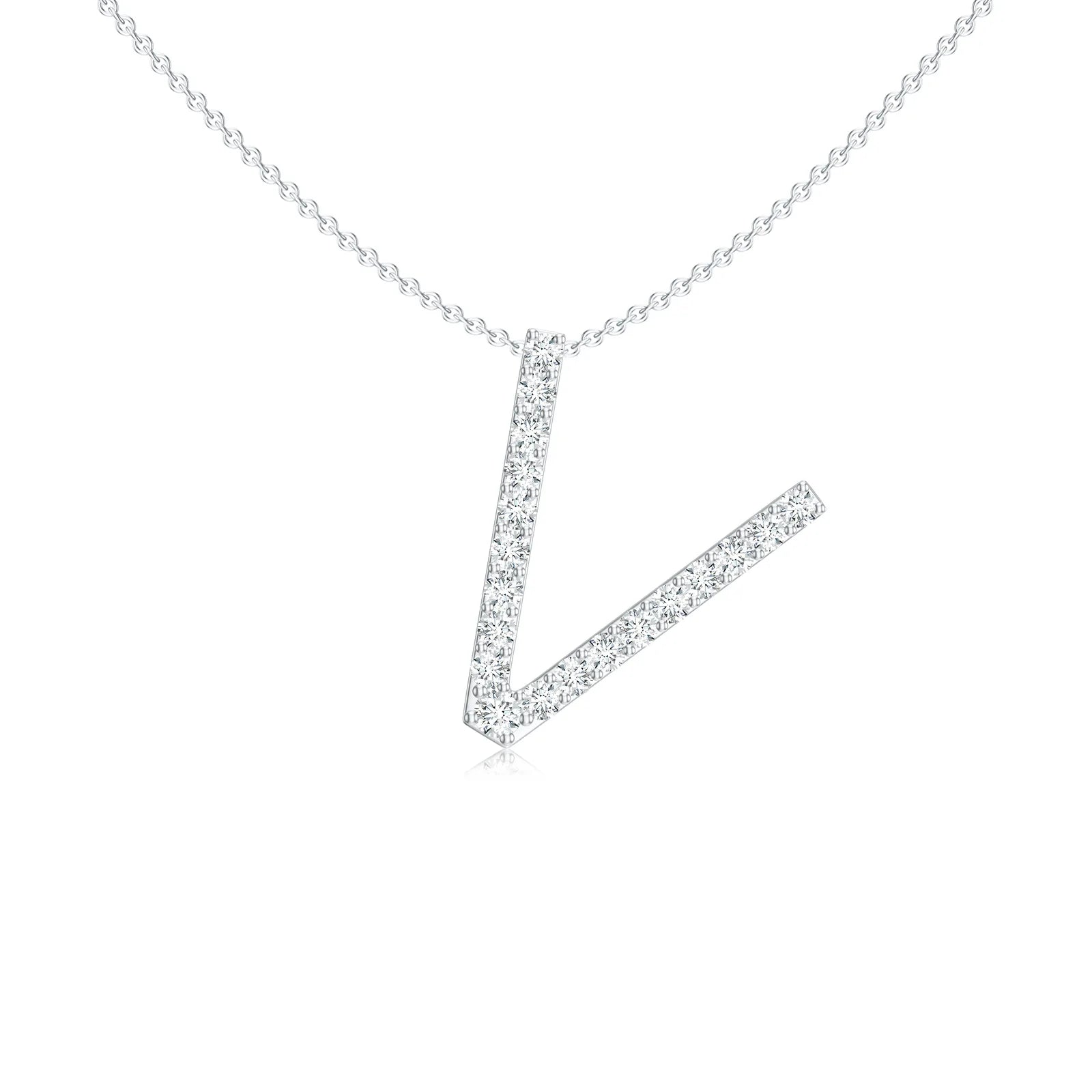 18K White Gold Vermeil
