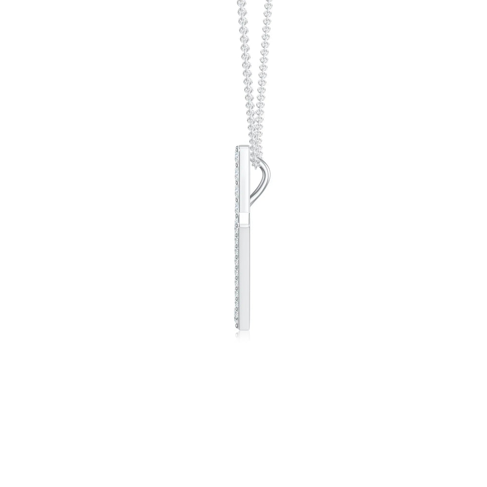 18K White Gold Vermeil