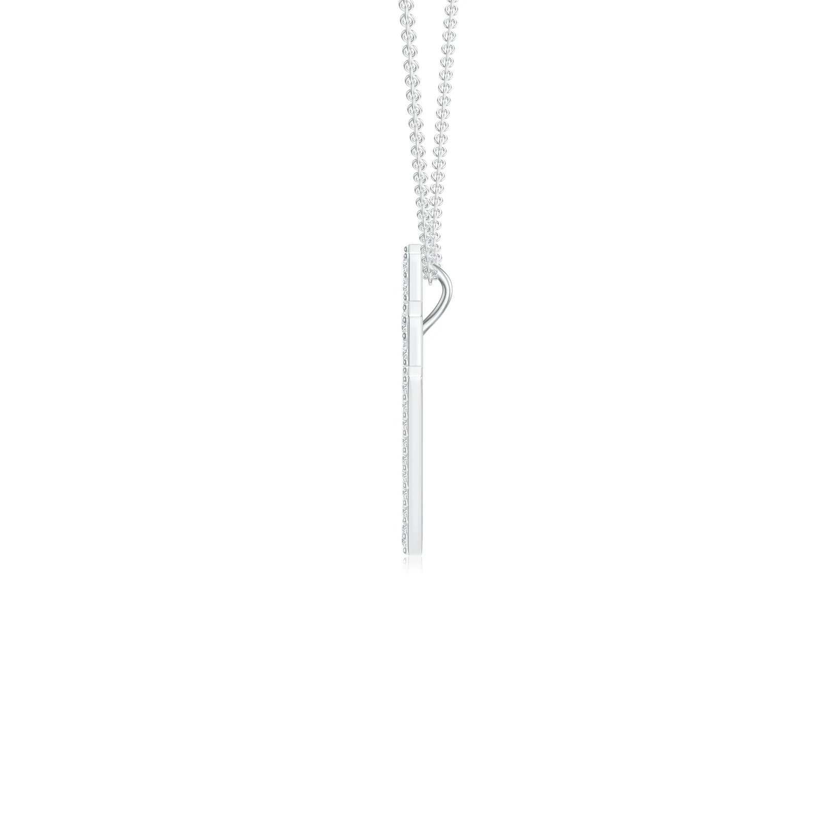 18K White Gold Vermeil