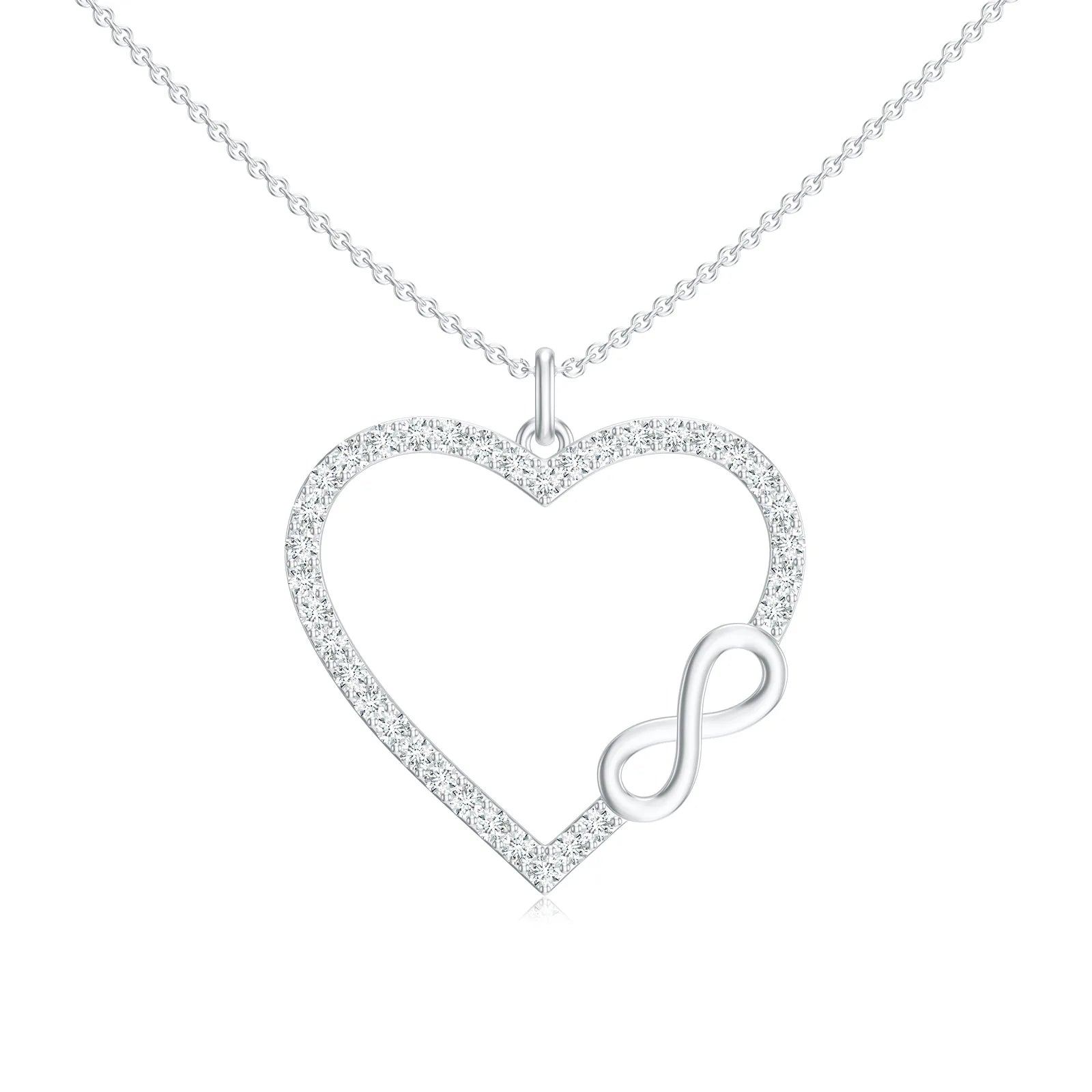 18K White Gold Vermeil