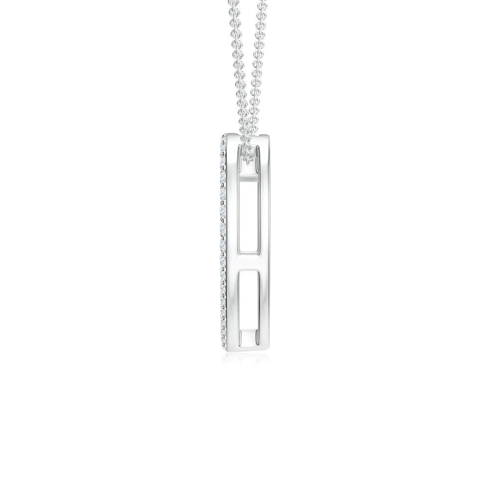 18K White Gold Vermeil
