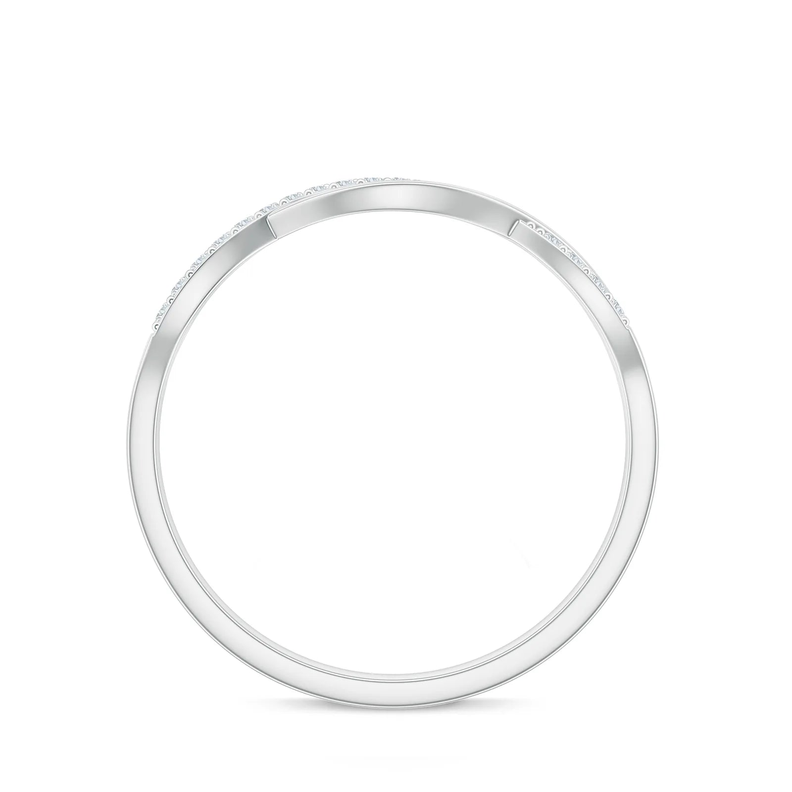 18K White Gold Vermeil