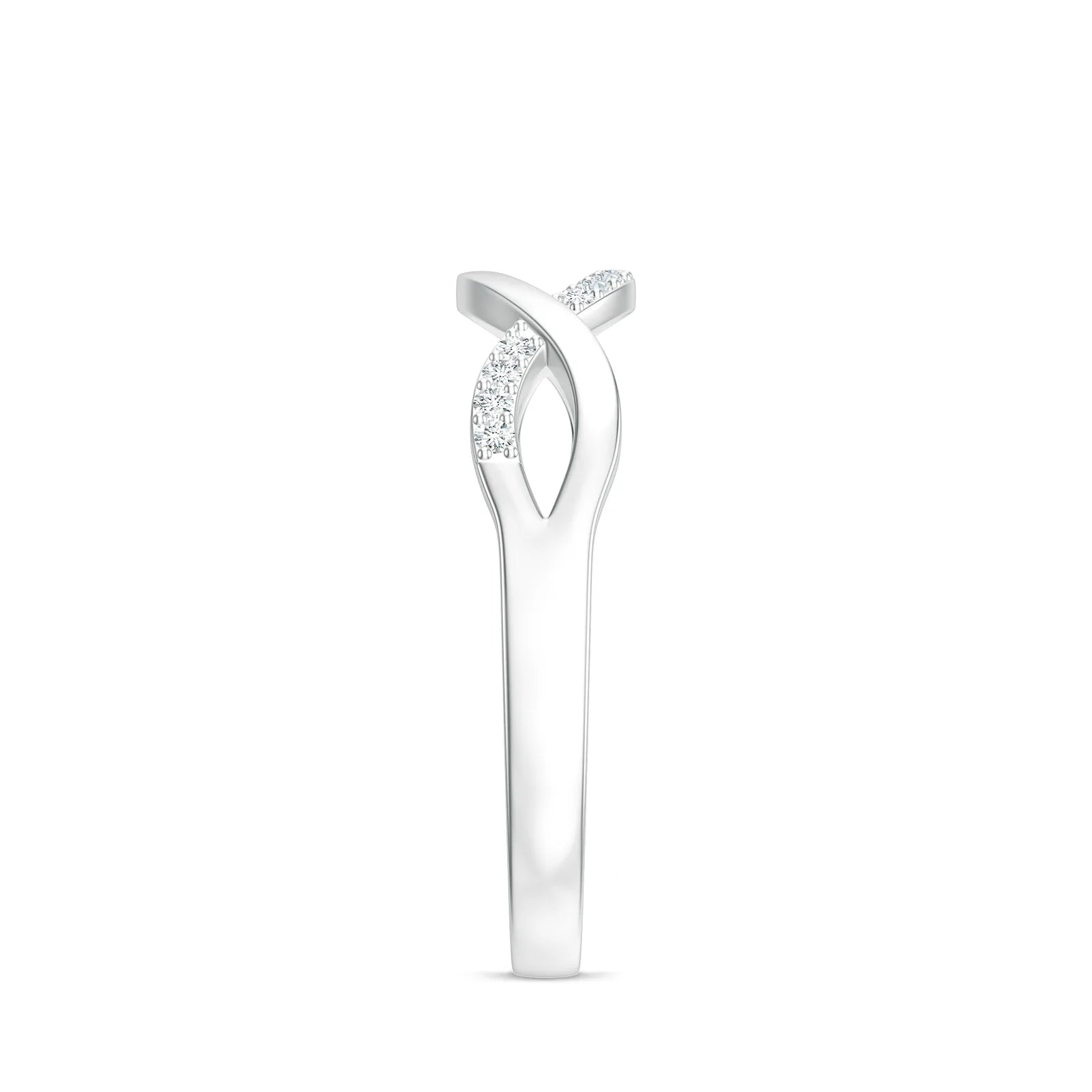 18K White Gold Vermeil