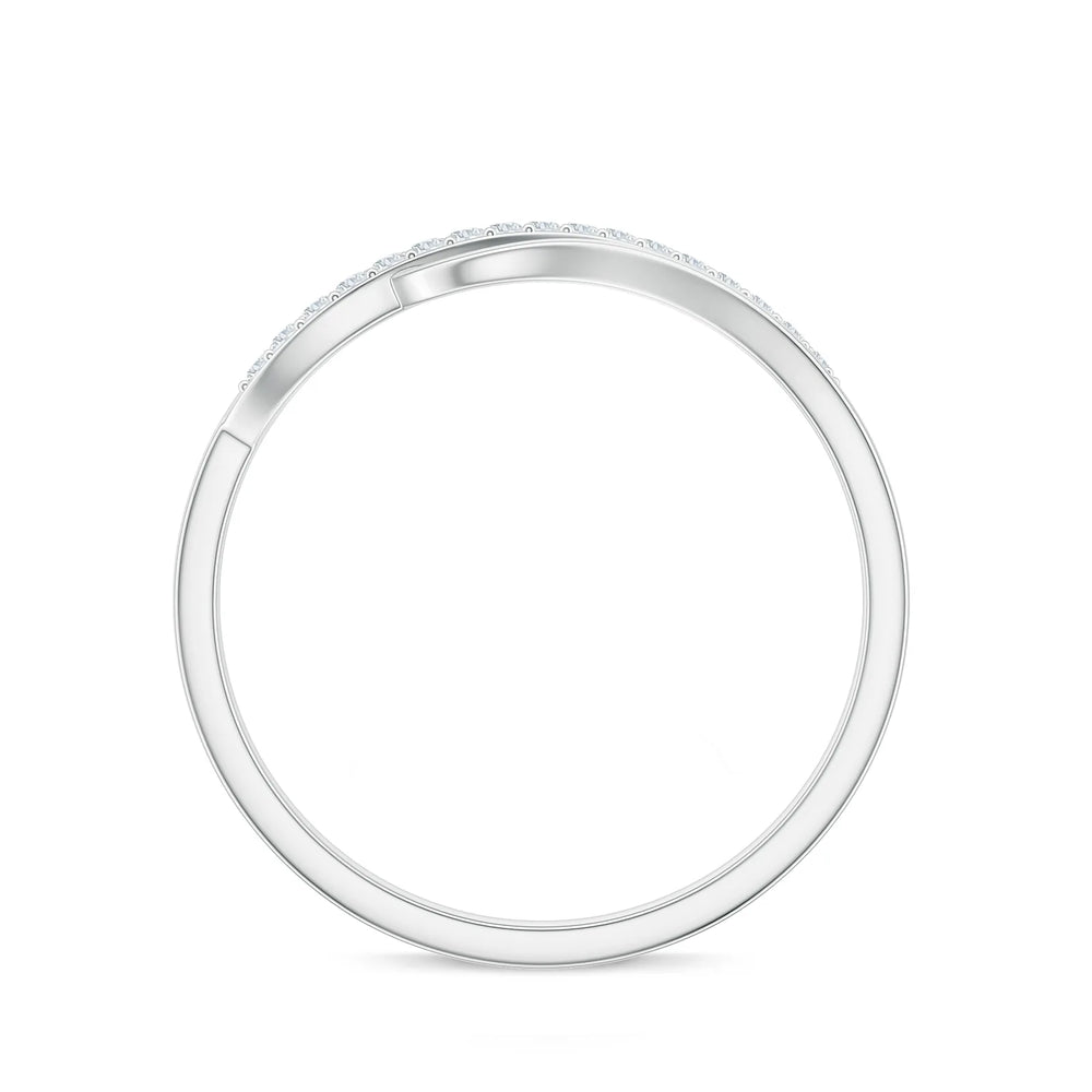 18K White Gold Vermeil