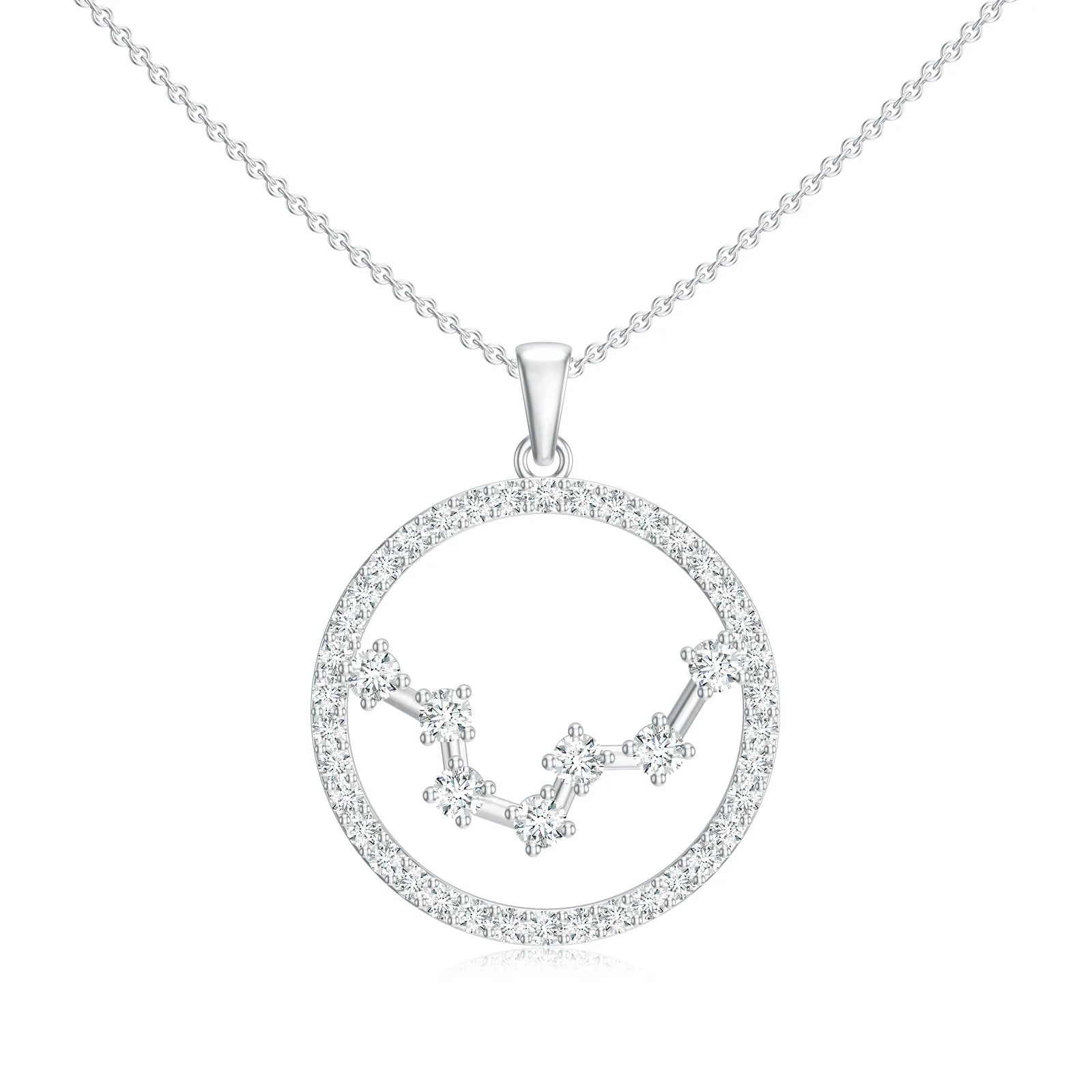 18K White Gold Vermeil