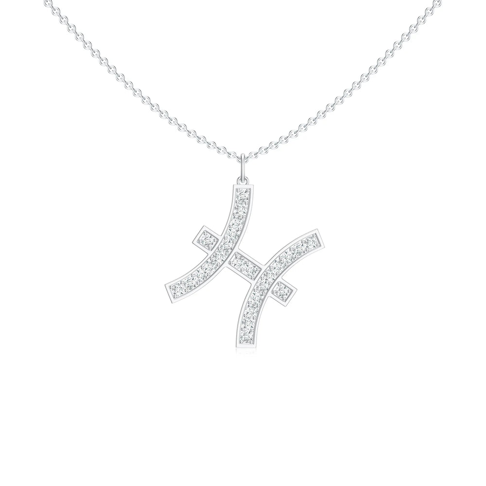 18K White Gold Vermeil