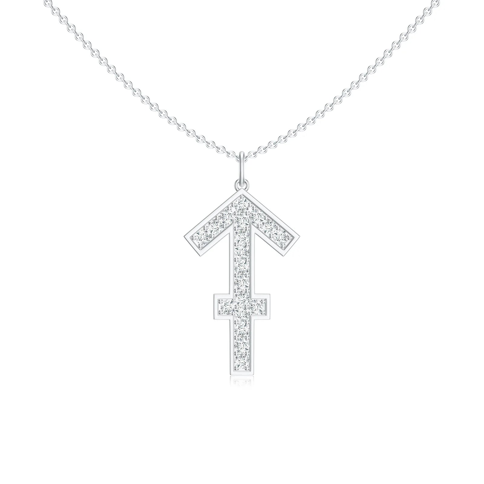 18K White Gold Vermeil