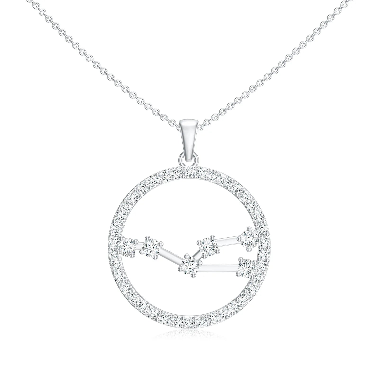 18K White Gold Vermeil