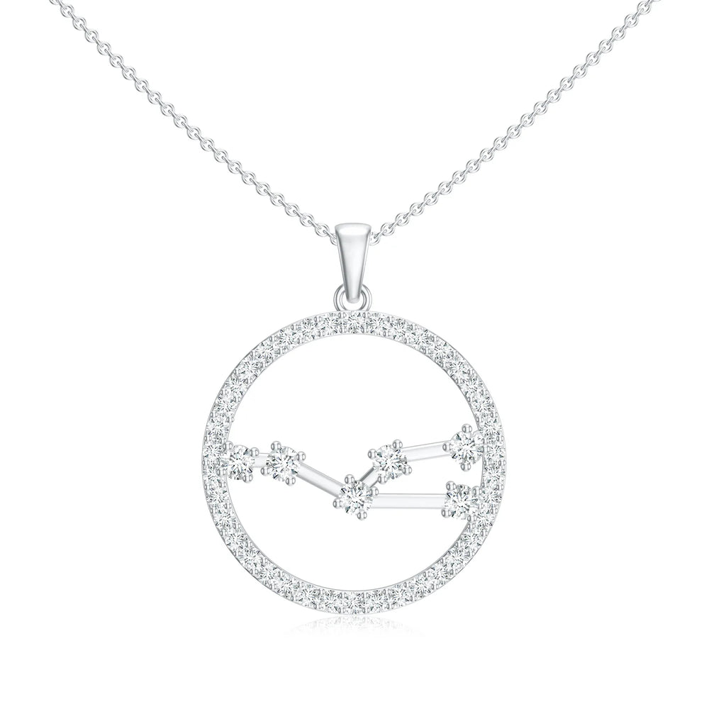 18K White Gold Vermeil