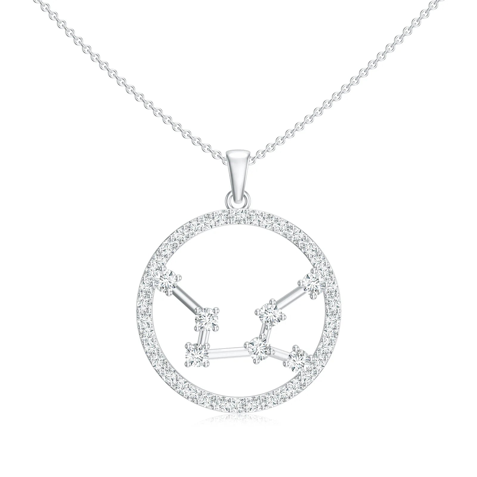 18K White Gold Vermeil