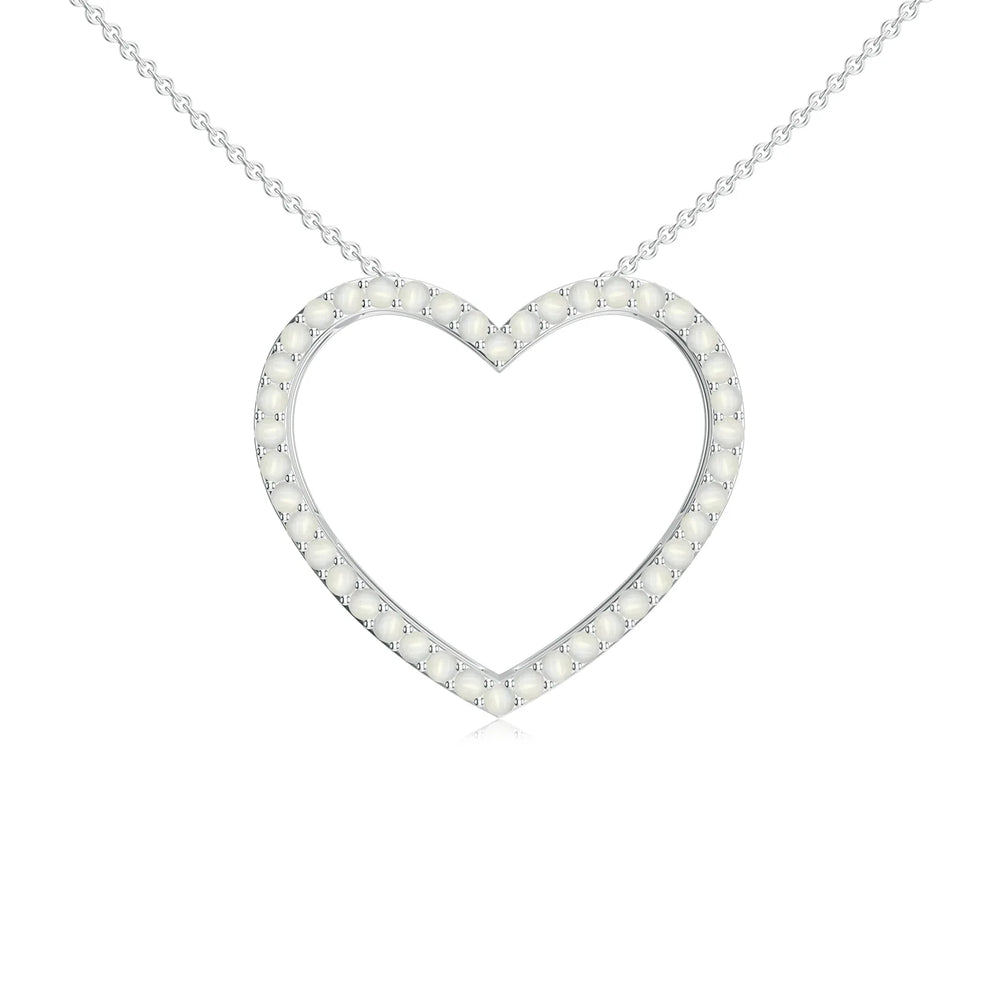 18K White Gold Vermeil