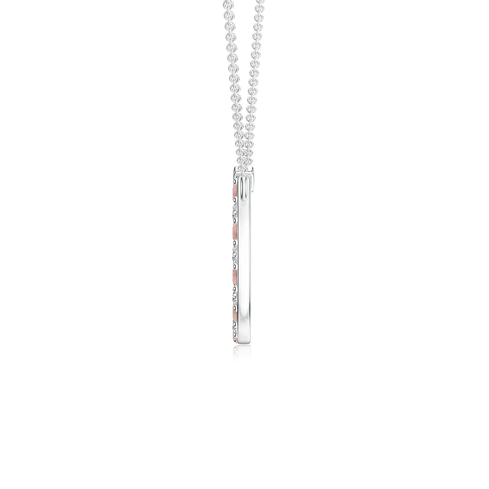 18K White Gold Vermeil