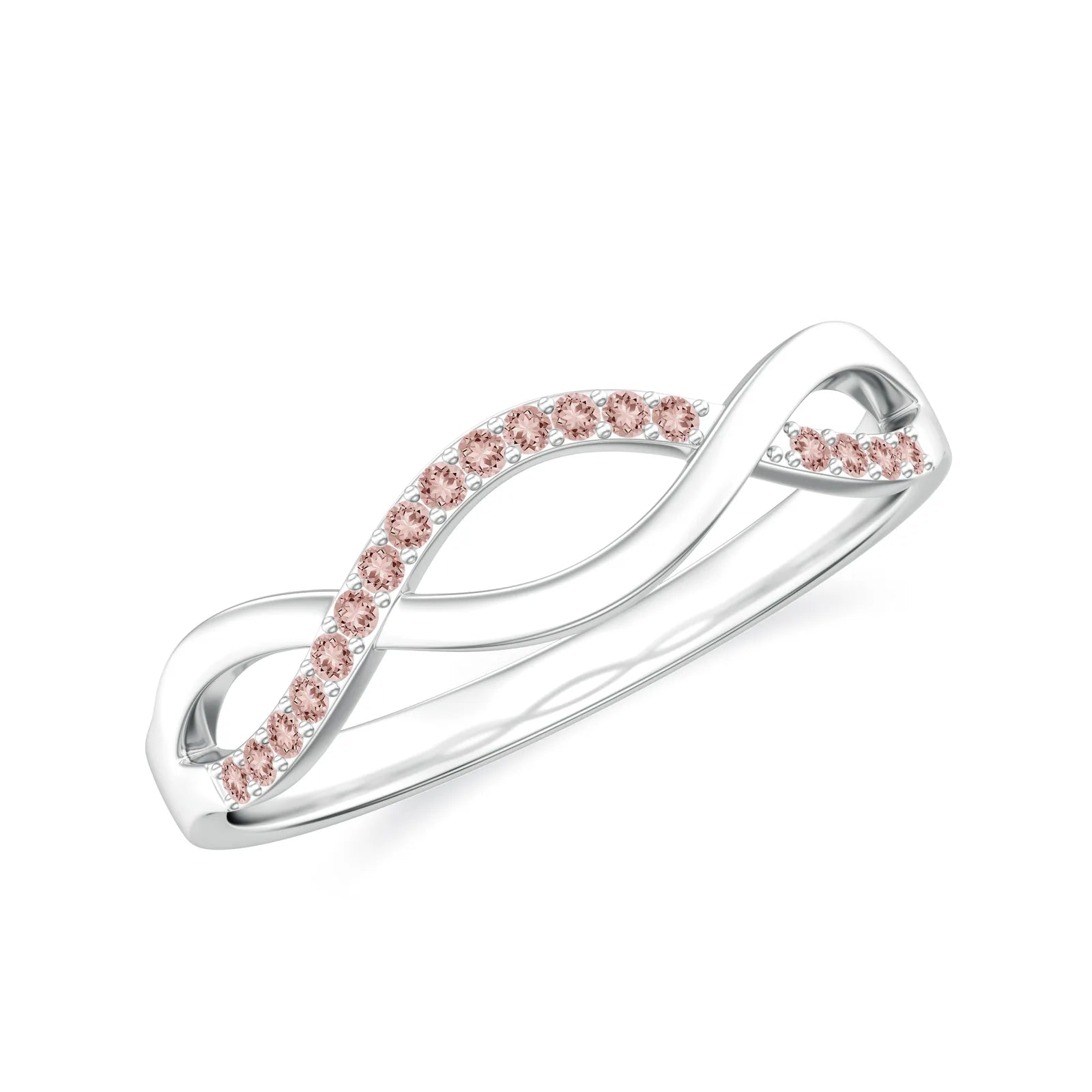 18K White Gold Vermeil