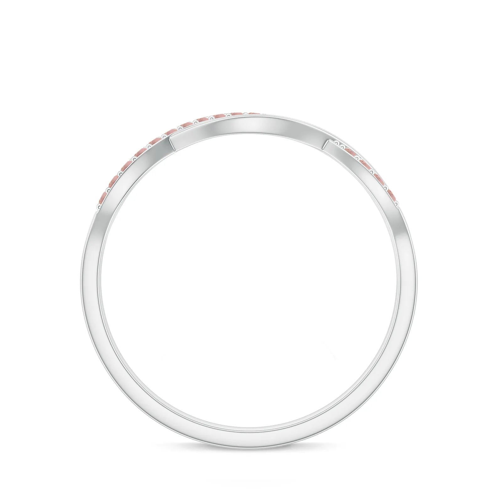 18K White Gold Vermeil