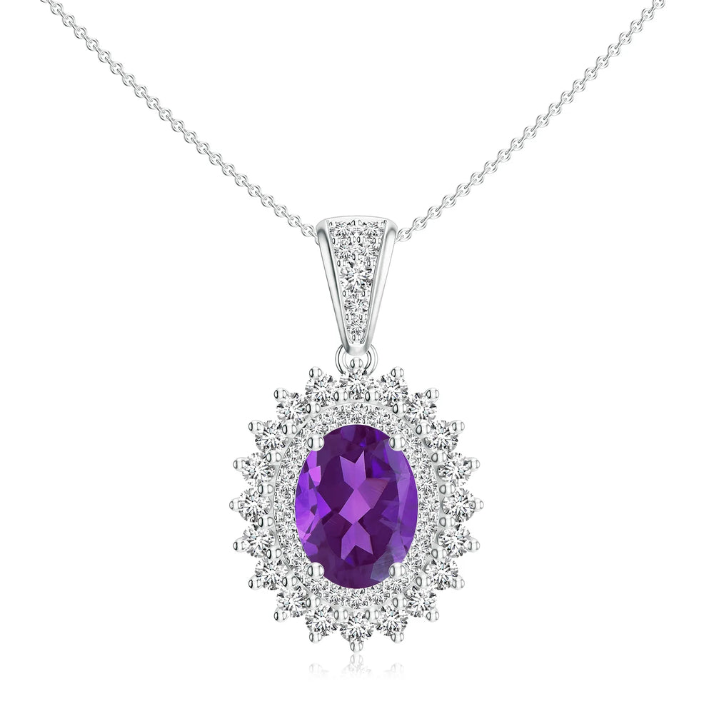 18K White Gold Vermeil