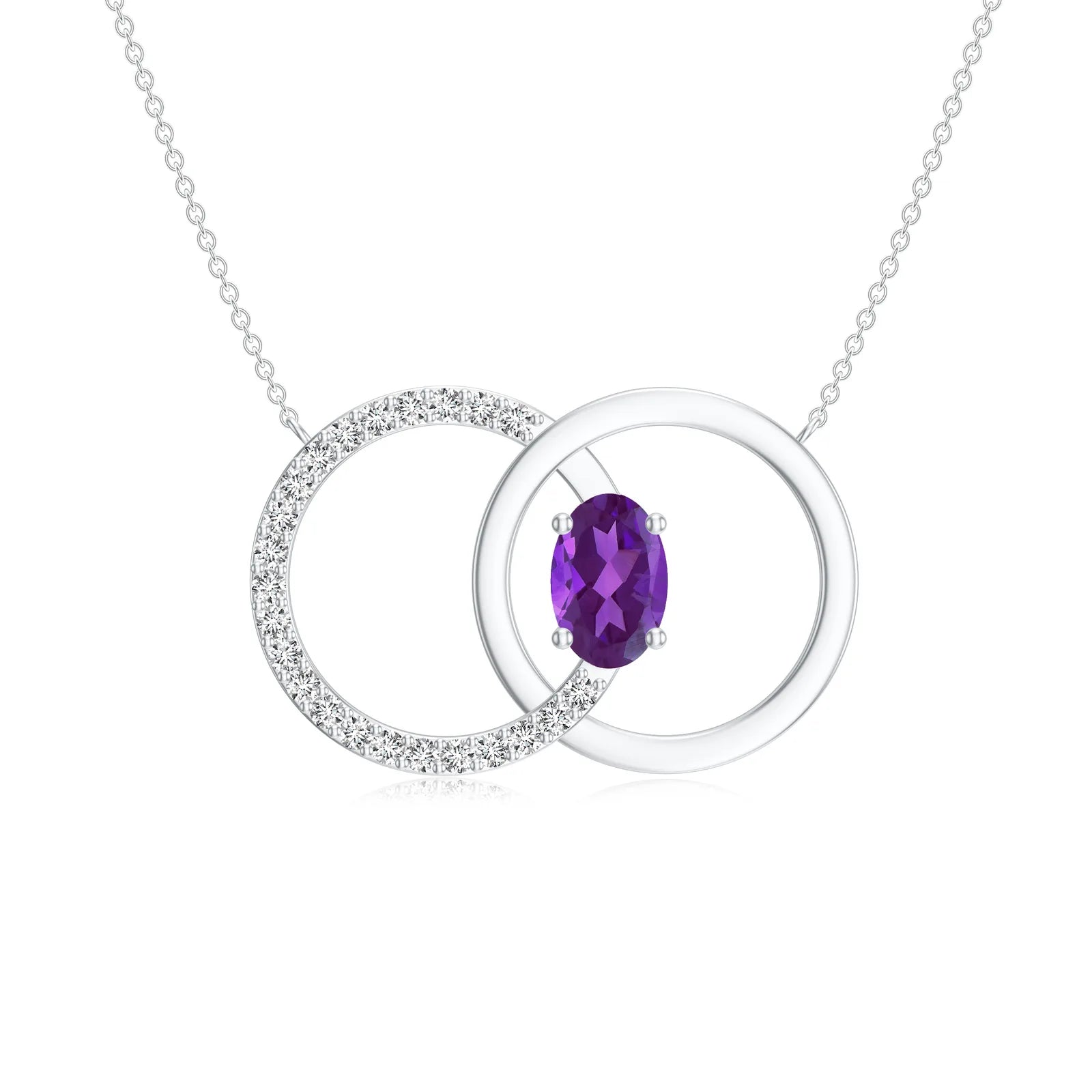 18K White Gold Vermeil