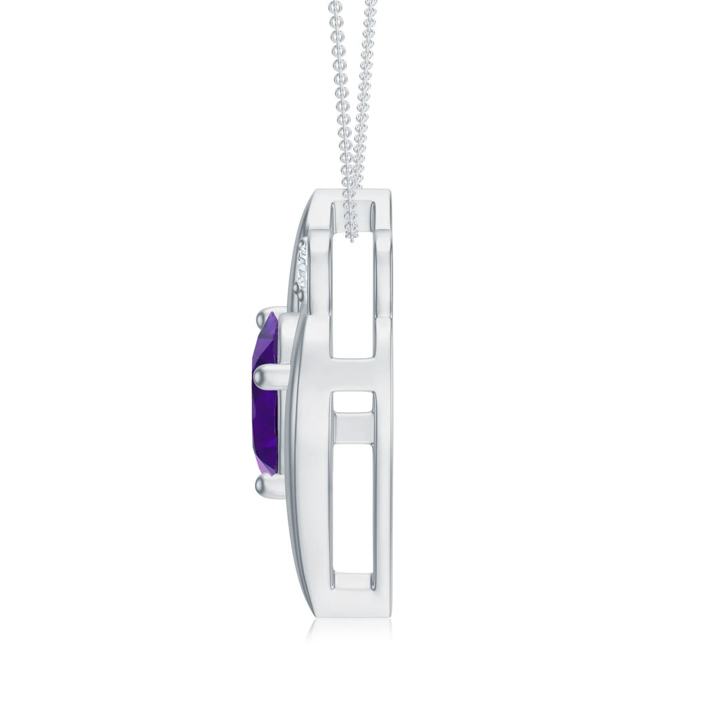 18K White Gold Vermeil