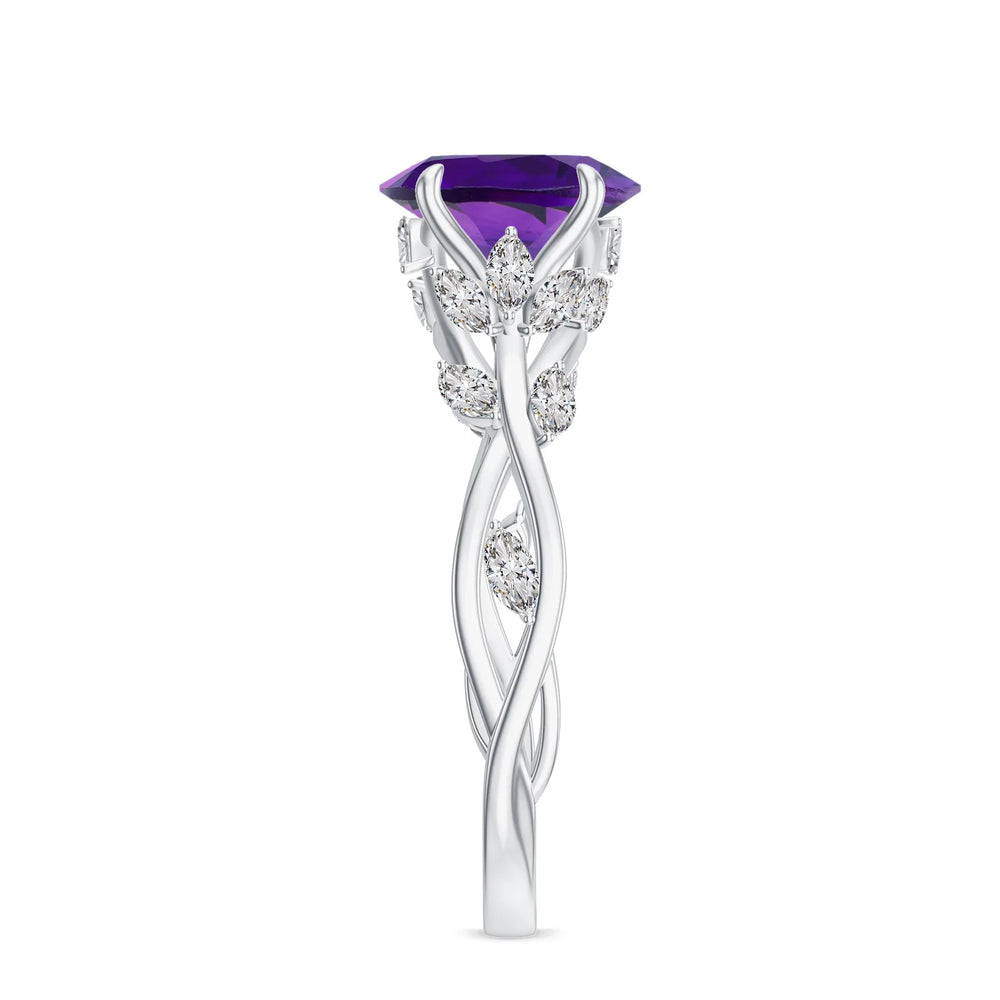 18K White Gold Vermeil