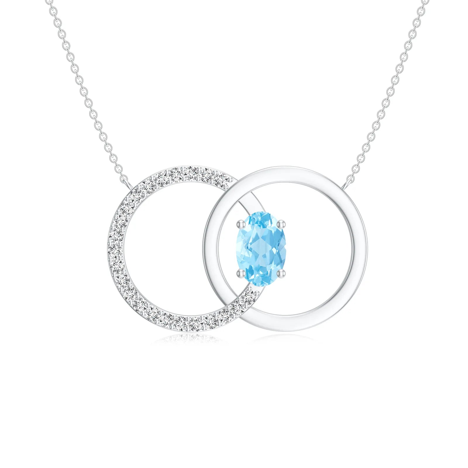 18K White Gold Vermeil