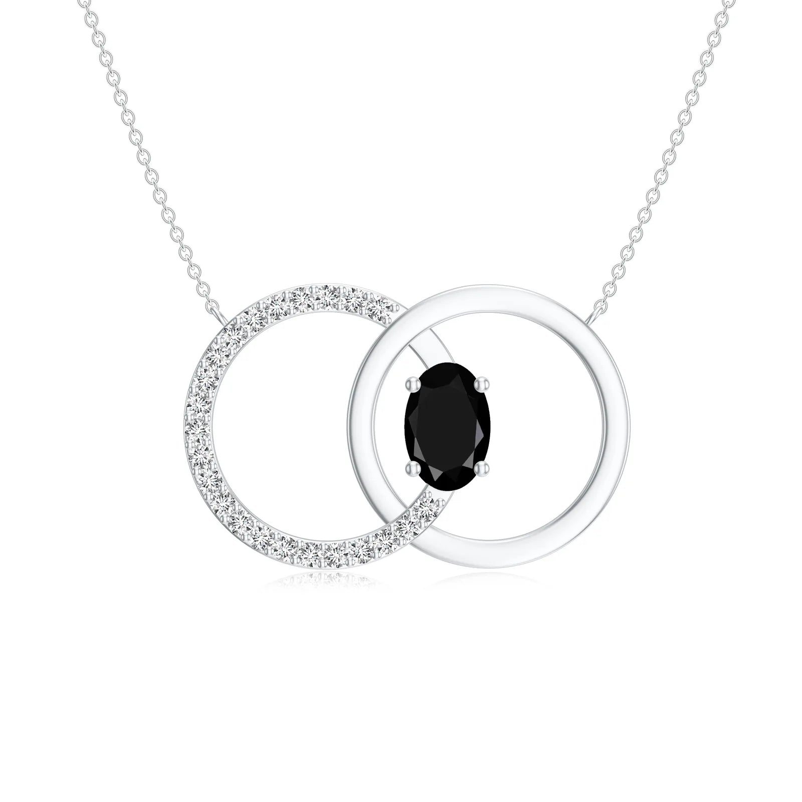 18K White Gold Vermeil