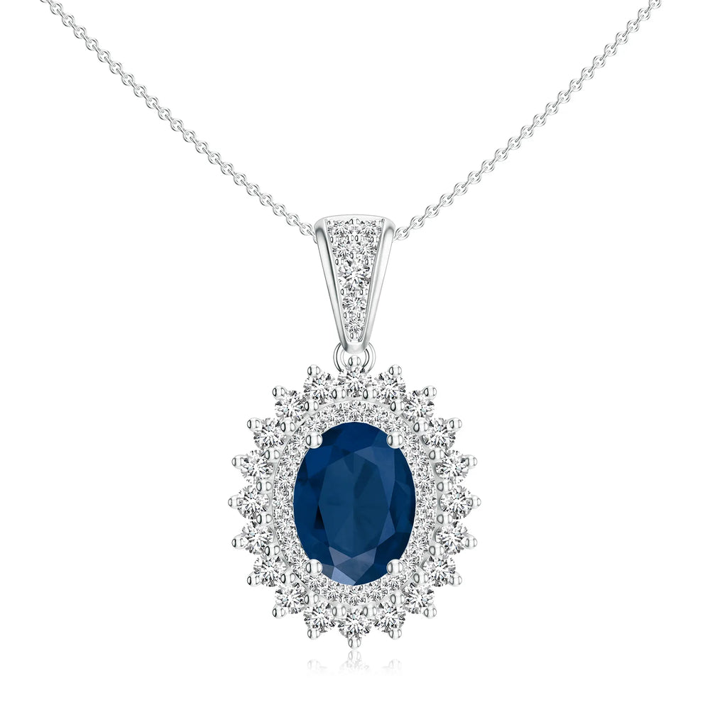 18K White Gold Vermeil