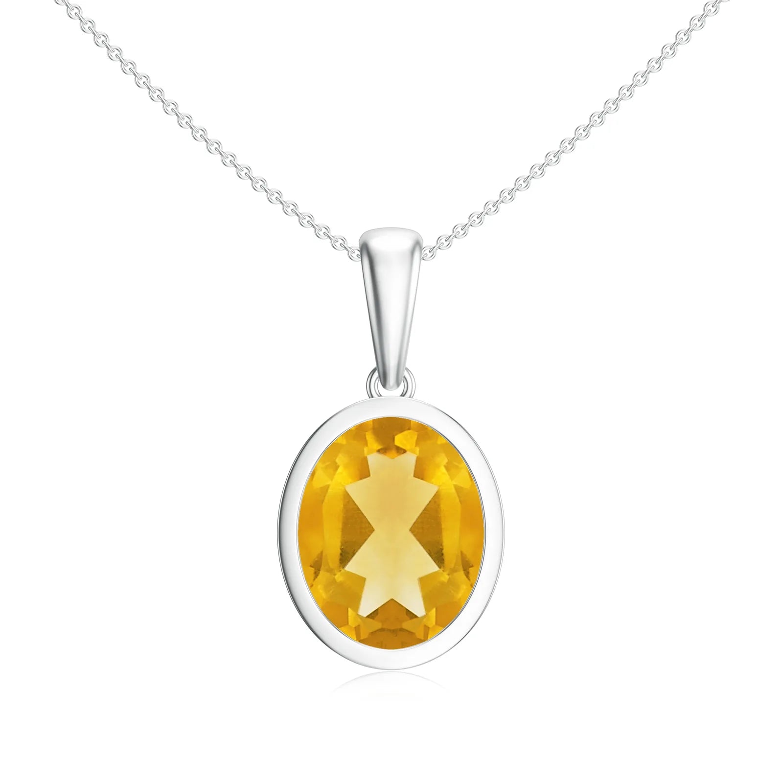 18K White Gold Vermeil