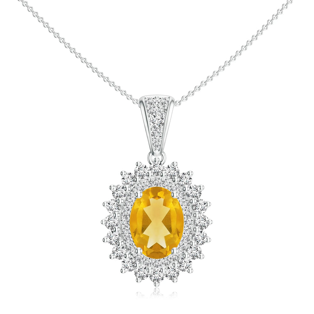 18K White Gold Vermeil