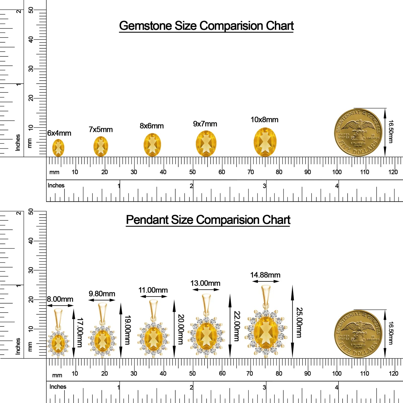 18K Yellow Gold Vermeil