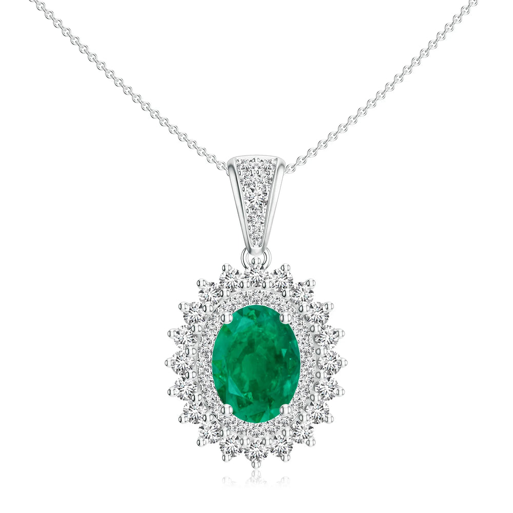 18K White Gold Vermeil