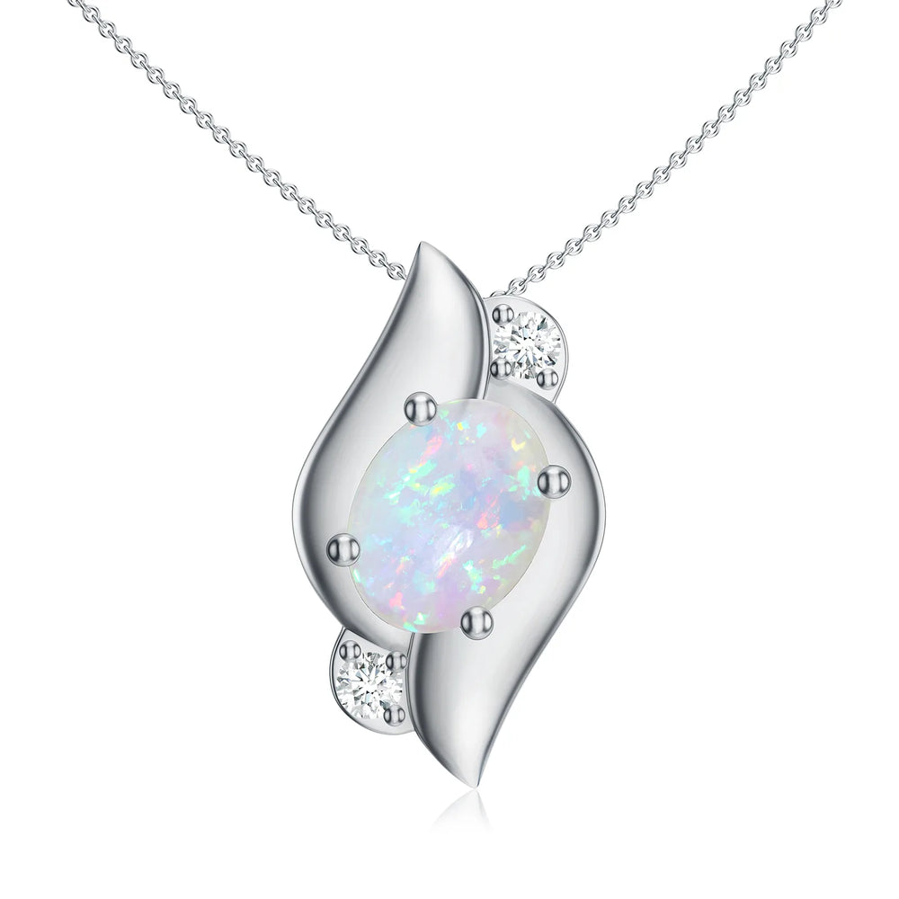 18K White Gold Vermeil