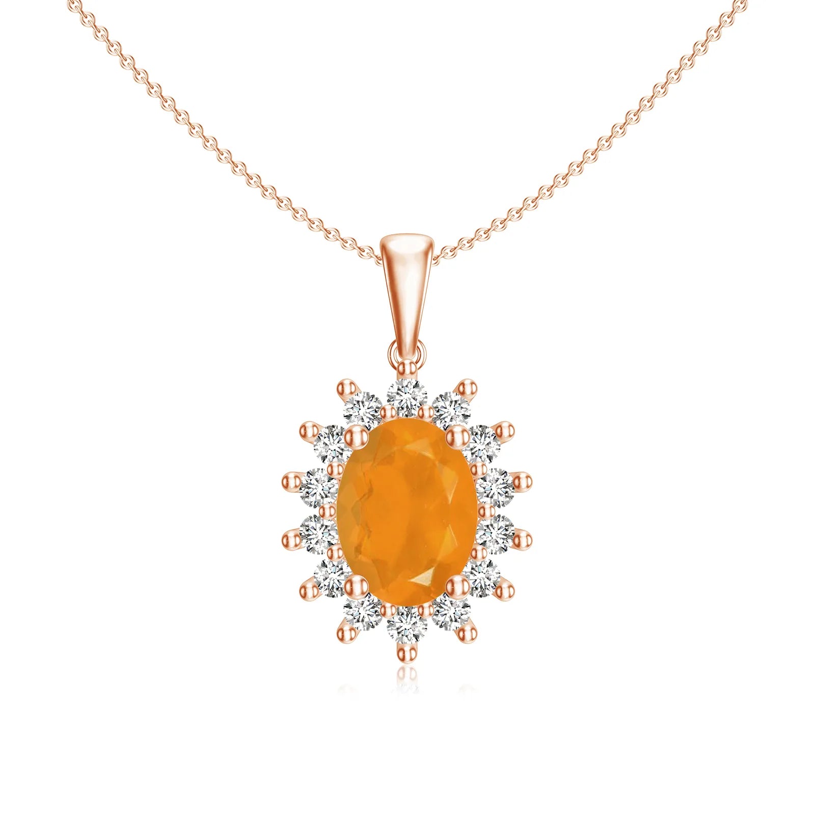 18K Rose Gold Vermeil
