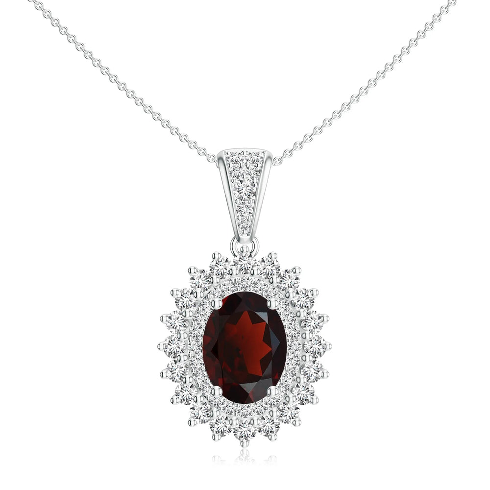 18K White Gold Vermeil