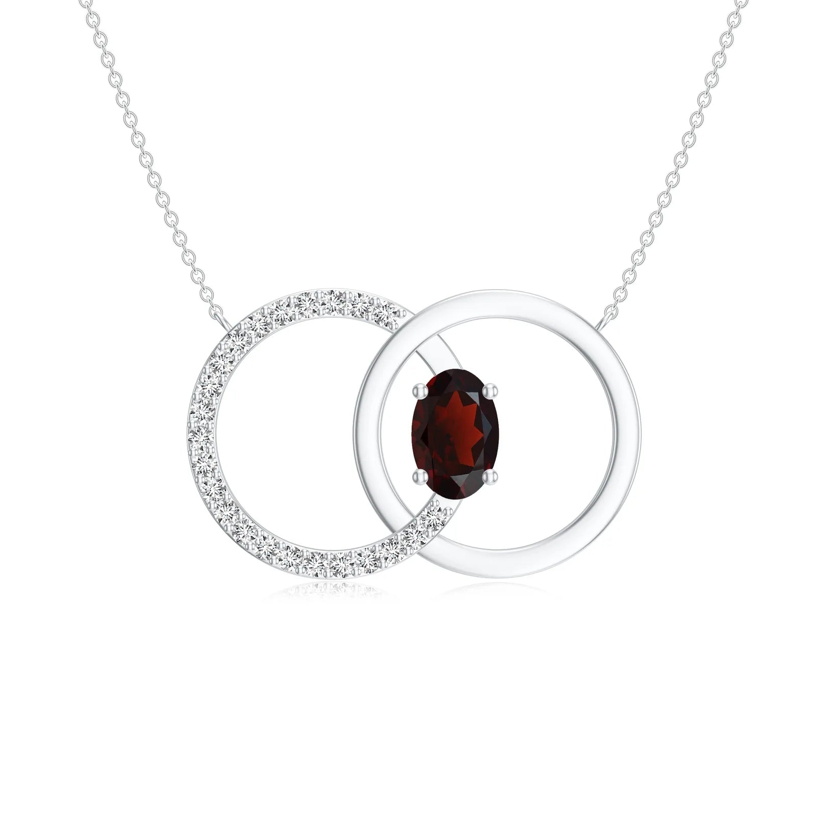 18K White Gold Vermeil
