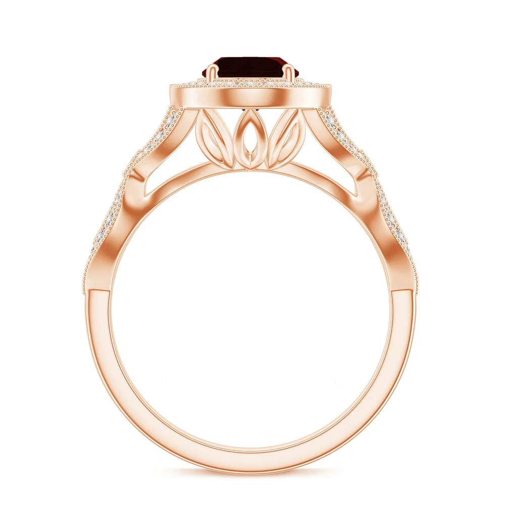 18K Rose Gold Vermeil