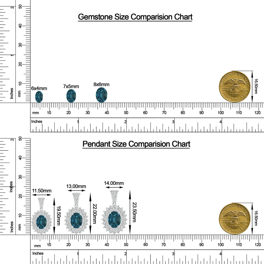 18K White Gold Vermeil