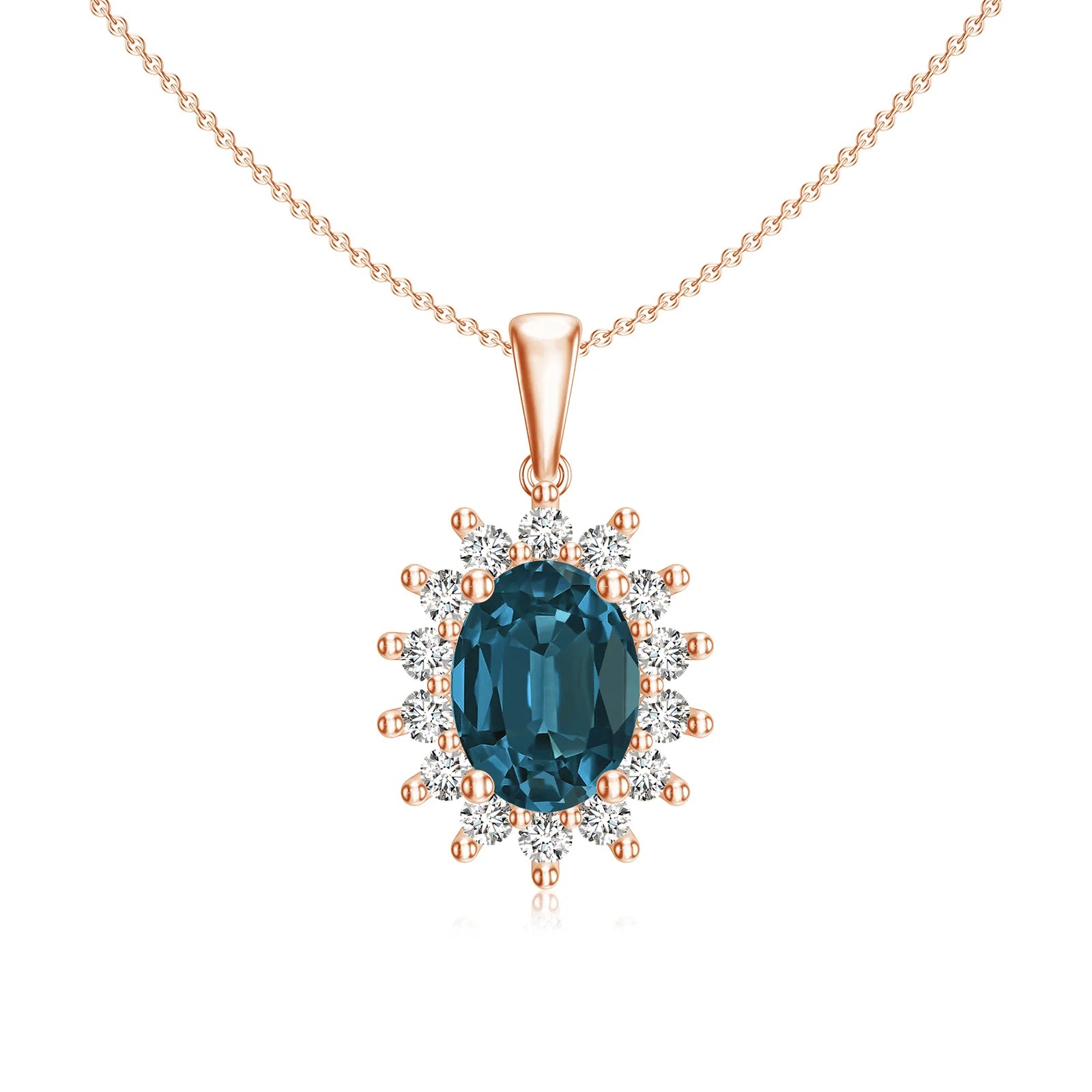 18K Rose Gold Vermeil