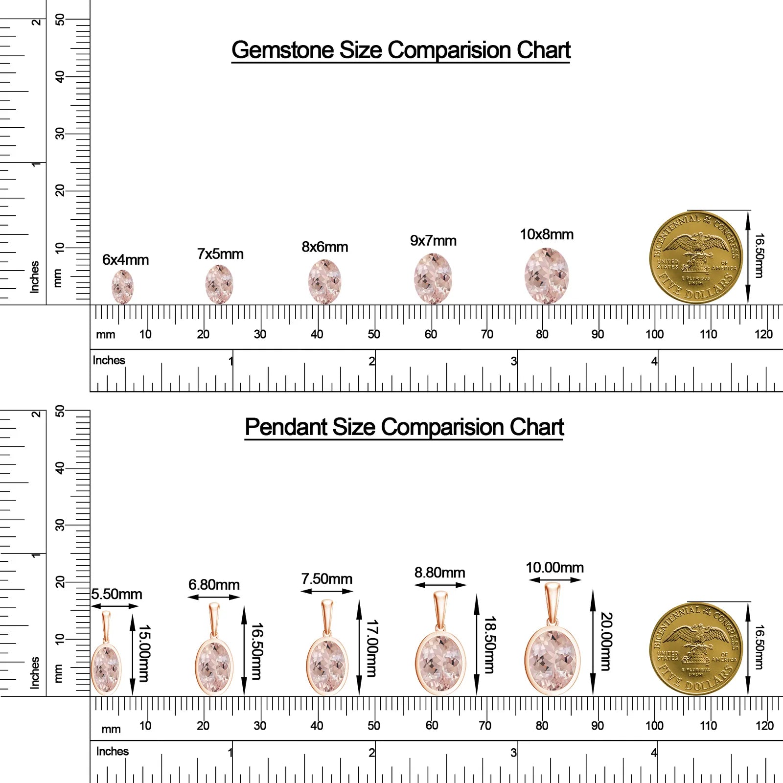 18K Rose Gold Vermeil