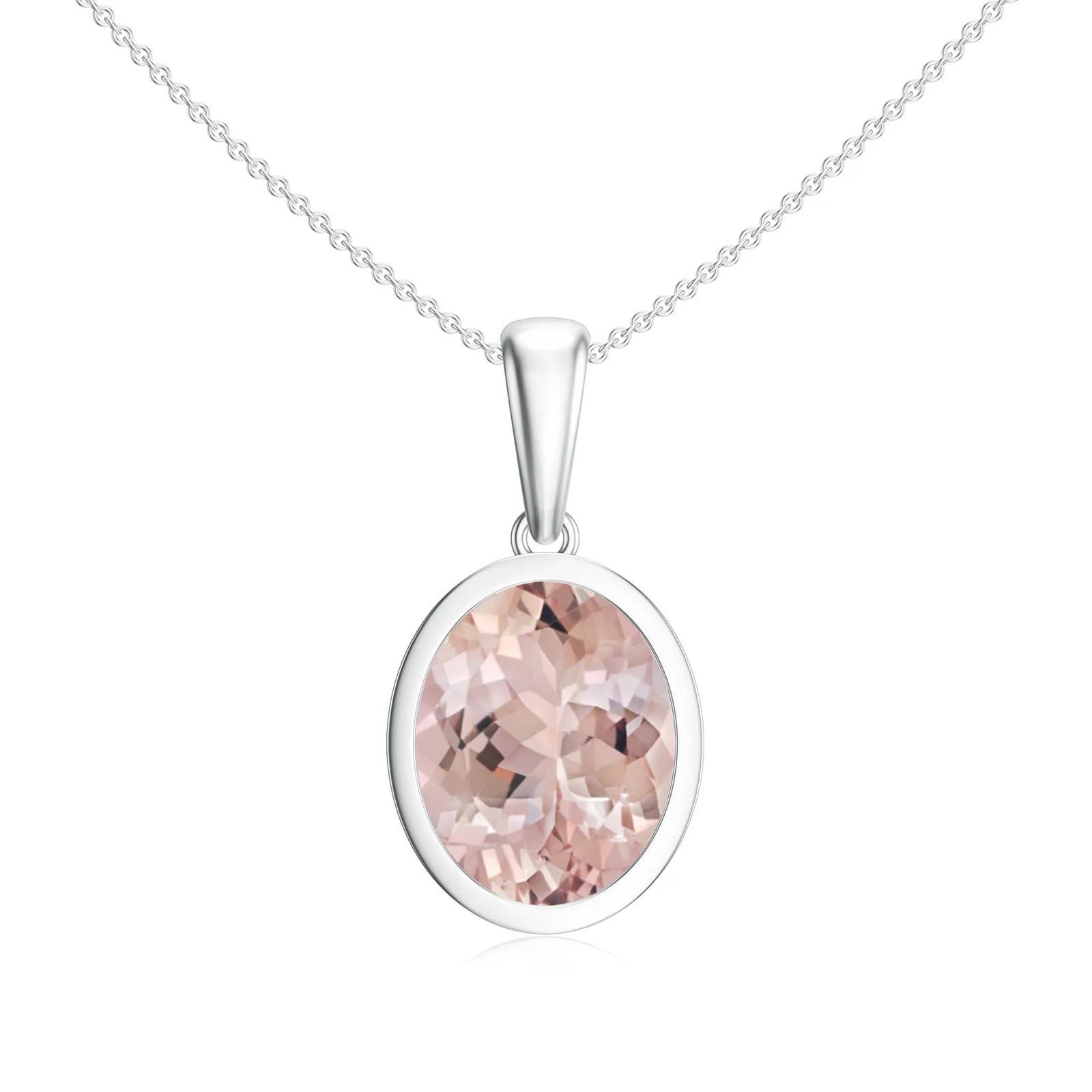 18K White Gold Vermeil