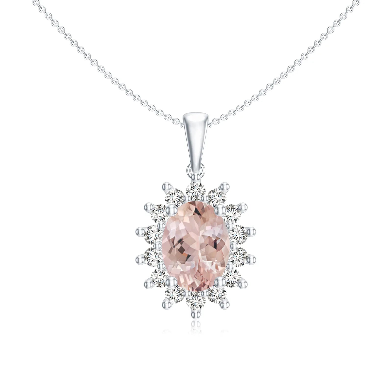 18K White Gold Vermeil